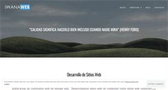 Desktop Screenshot of iwanaweb.com